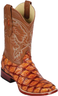 lospotrilloswesternwear.com Pescado Piraruccu Cognac Los Altos Boots