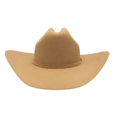 Tan Stetson cowboy hat on a white background