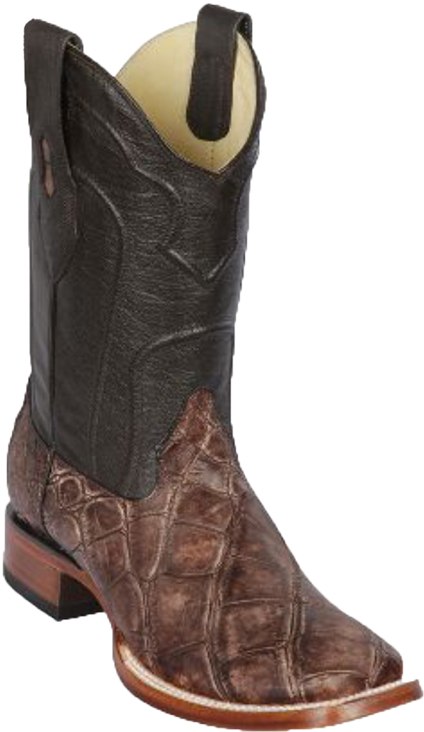 Alligator Square Toe – Los Potrillos Western Wear display picture 1