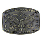 Attitude 2nd Amendment Heritage Buckle