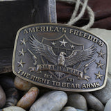 Attitude 2nd Amendment Heritage Buckle