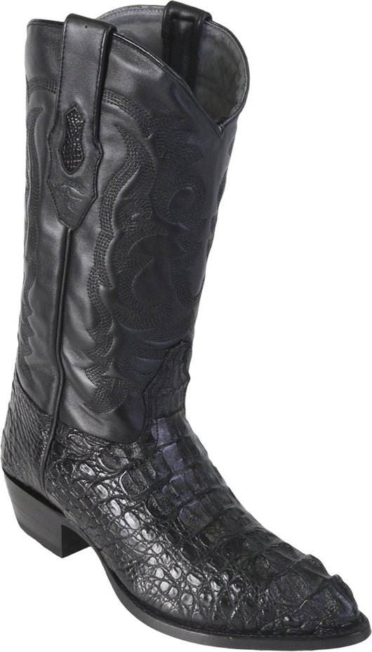 Black Caiman Hornback Los Potrillos Western Wear