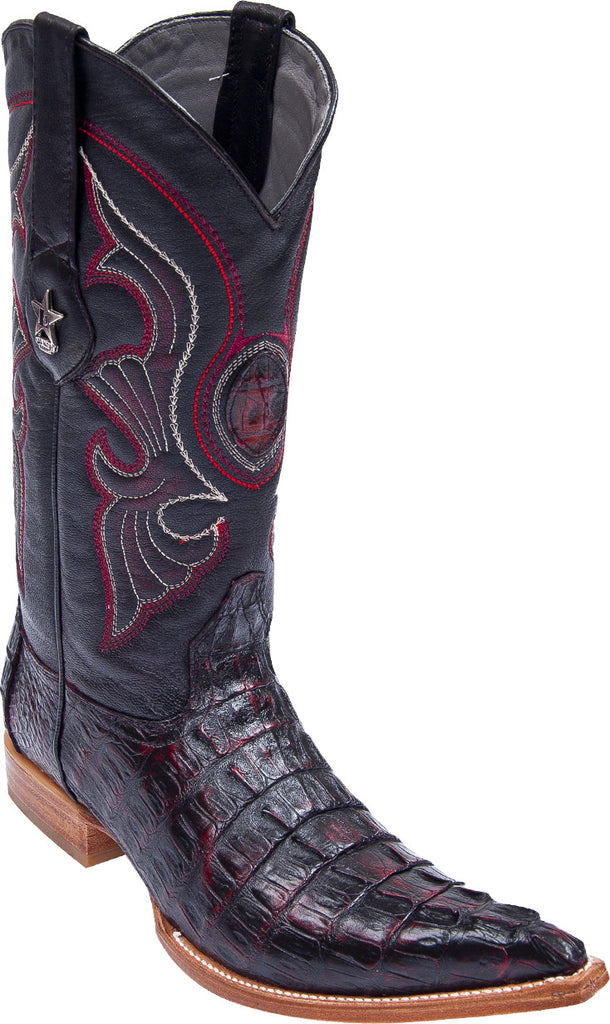 Botas de Cocodrilo Caiman Lomo Puntal Botas de Cocodrilo Caiman Lomo Puntal