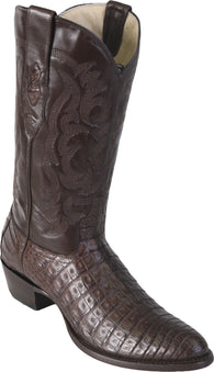 Brown Caiman Belly Boot Los Potrillos Western Wear