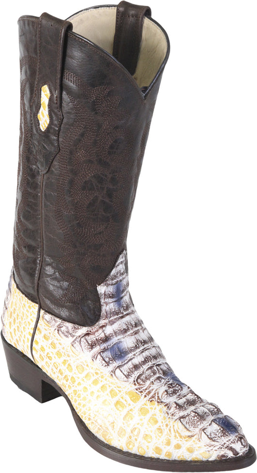 Natural Caiman Hornback Los Potrillos Western Wear