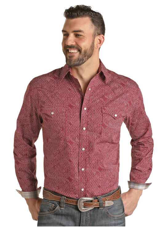 Paisley Long Sleeve Western Shirt