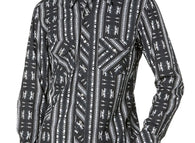 Aztec Long Sleeve Western Shirt