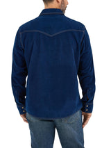 Retro Corduroy Long Sleeve Shirt