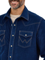 Retro Corduroy Long Sleeve Shirt