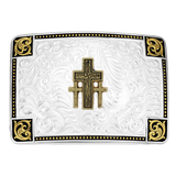 Sierra Forge Custom Buckle With Triple Cross