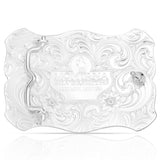 Painted Canyon Buckle with Horse