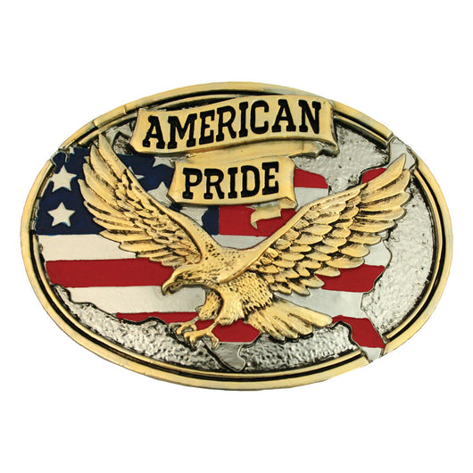 American Pride Attitude Belt Buckle