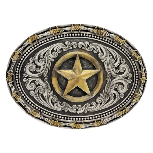 Two tone Rope & Barbed Wire Classic Impressions Lone Star