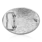 Rope and Barbed Wire Longhorn Classic Impressions Buckle
