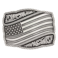 Classic Impressions Waving American Flag Attitude Buckle