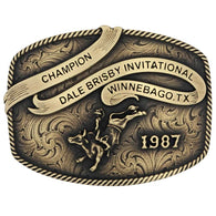 Dale Brisby Champion Attitude Buckle