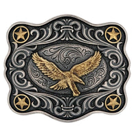 Soaring High American Eagle Attitude Buckle