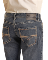 Rope Stitch Pistol Straight Denim Jeans