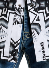 Aztec Long Sleeve Western Shirt