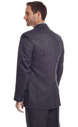 Chaqueta deportiva vaquera Vegas jaspeada