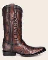 Brownish Copper French Toe Cowboy Boot Outer Right Los Potrillos Wester Wear
