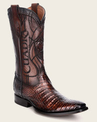 Brownish Copper French Toe Cowboy Boot Los Potrillos Wester Wear