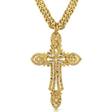Grand Faith Cross Necklace