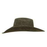 Sage cowboy hat on a white background