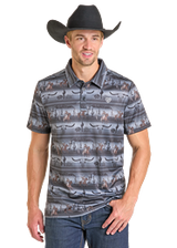 Button Knit Polo