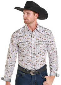Poker Cards western Snap shirts