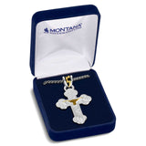 Honor and Grit Cross Necklace