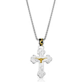 Honor and Grit Cross Necklace