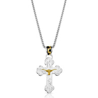 Honor and Grit Cross Necklace