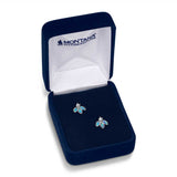 Untamed Floral Opal Crystal Earrings