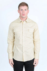 Western Snap Floral Print Long Sleeve