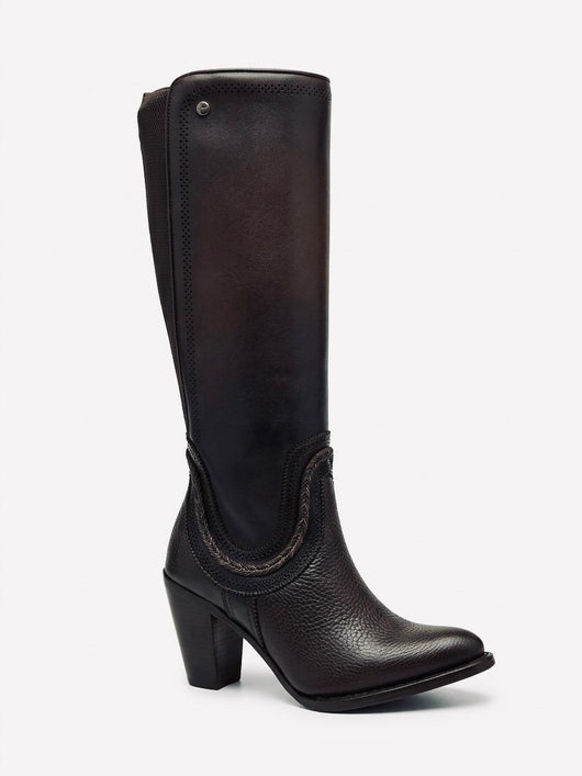 Women's High Shaft Round Toe Boot