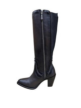 Women's High Shaft Round Toe Boot