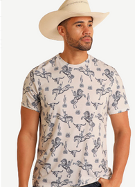 Bronco Allover Graphic T-Shirt