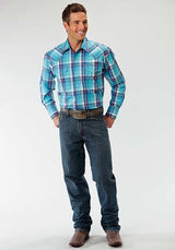 Roper long sleeve western snap shirt