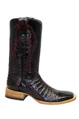 Caiman Belly square toe boots
