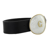 Two Tone Initial G Buckle