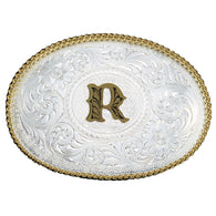 Two Tone Initial R Buckle