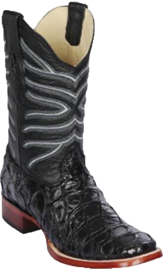 lospotrilloswesternwear.com Pescado Piraruccu Negra Negro Los Altos Boots