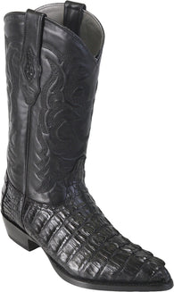 Black Caiman Boot Los Potrillos Western Wear