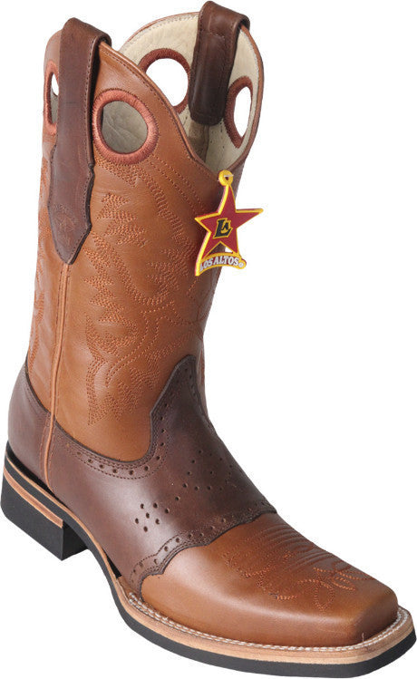 Square toe rubber sole rodeo boot – Los Potrillos Western Wear