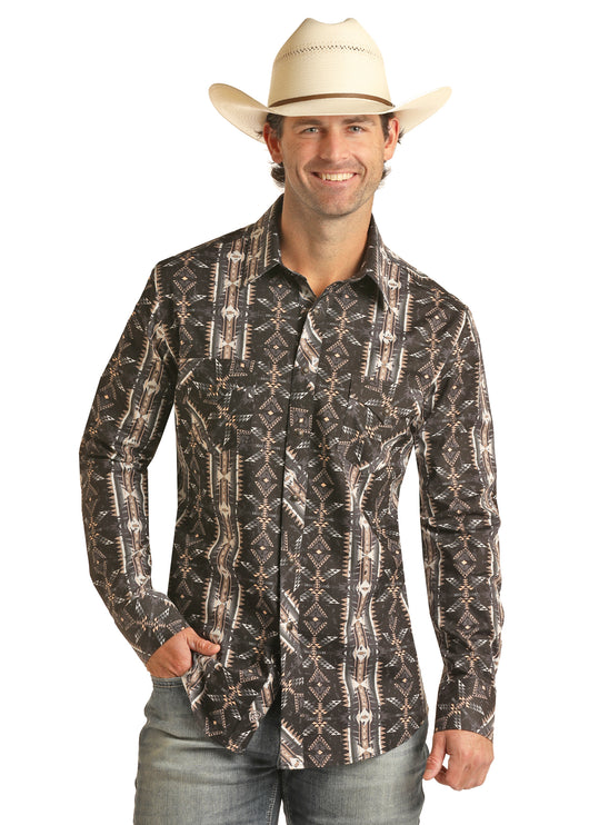 Los Potrillos Western Wear Camisa vaquero
