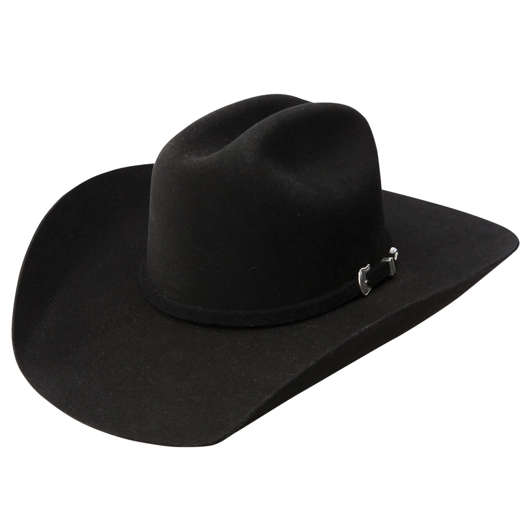 Resistol Tucker 3X black wool hat – Los Potrillos Western Wear