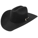Stetson Black Cowboy Hat 4 inch brim