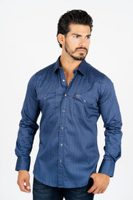 Western Snap Satin Long Sleeve